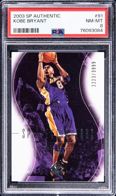 2003 SP Authentic Kobe Bryant #91 card image