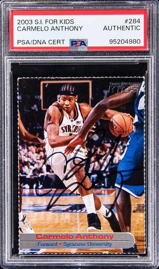 2003 Sports Illustrated For Kids Carmelo Anthony #284 card image