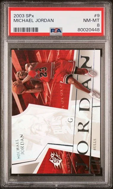 2003 SPx Michael Jordan #9 card image