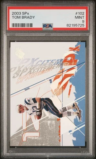 2003 SPx Tom Brady #102 card image
