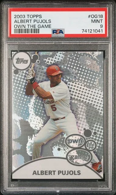 2003 Topps Albert Pujols Own The Game #OG18 card image