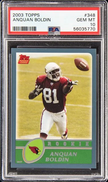 2003 Topps Anquan Boldin #348 card image