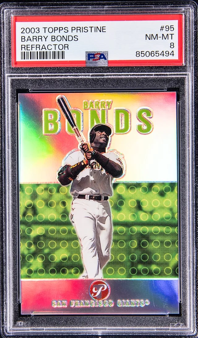 2003 Topps Barry Bonds Pristine Refractor #95 card image