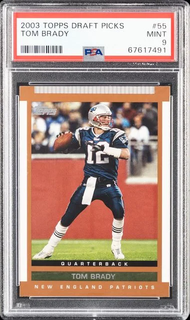 2003 Topps Brady Draft Picks & Prospects 55 #Tom card image