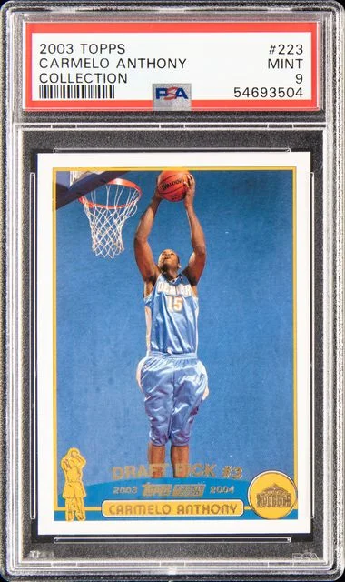 2003 Topps Carmelo Anthony #223 card image