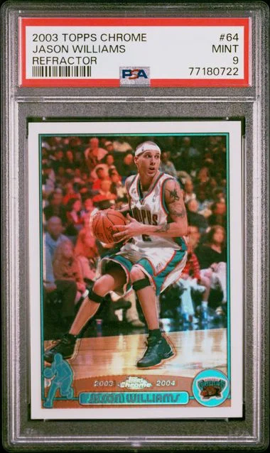 2003 Topps Chrome Jason Williams #64 card image