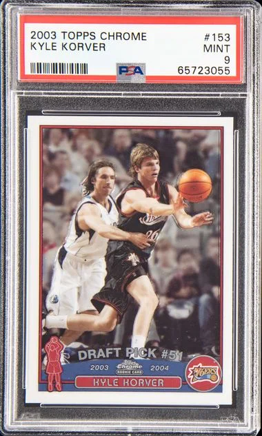 2003 Topps Chrome Kyle Korver #153 card image