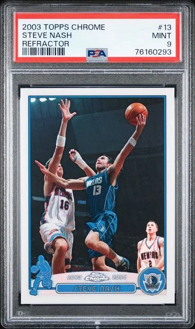 2003 Topps Chrome Steve Nash #13 card image