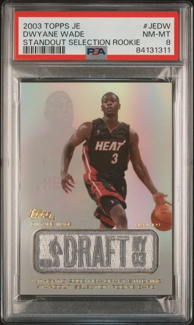 2003 Topps Dwyane Wade Jersey Edition Standout Selection #JEDW card image