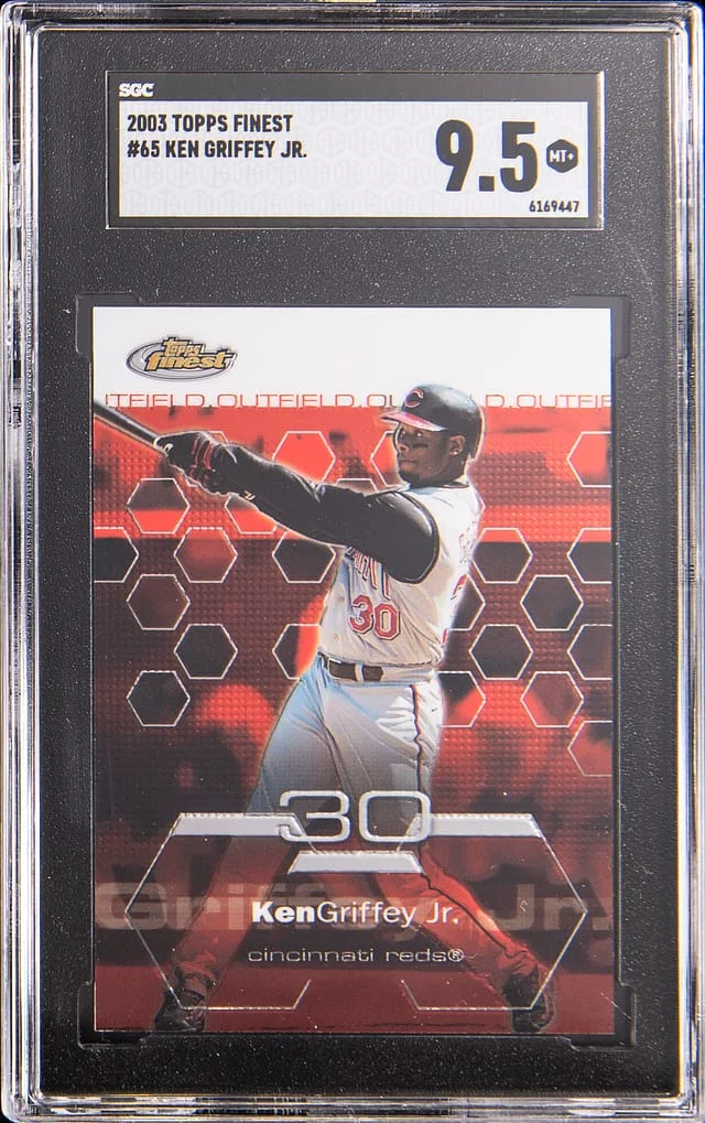 2003 Topps Finest Ken Griffey Jr. #65 card image