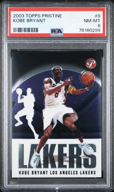 2003 Topps Kobe Bryant Pristine #8 card image