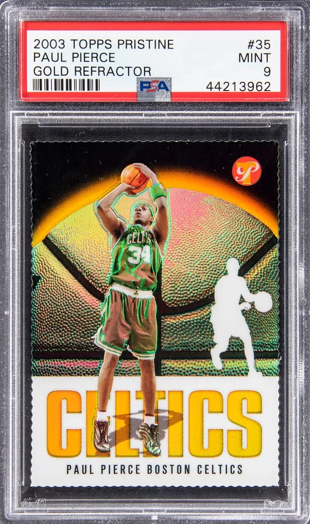 2003 Topps Paul Pierce Pristine Gold Refractor #35 card image