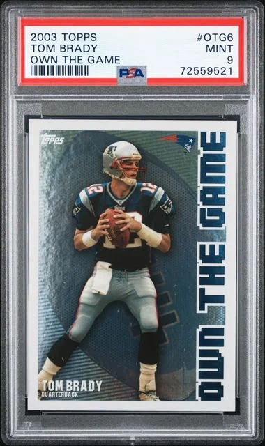 2003 Topps Tom Brady Own The Game #OTG6 card image