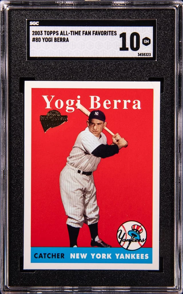 2003 Topps Yogi Berra All-Time Fan Favorites #80 card image