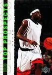 2003 UD Top Prospects Lebron James #55 card image
