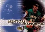 2003 UD Top Prospects Lebron James Mentors and Learners #ML1 card image