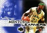 2003 UD Top Prospects Lebron James Mentors and Learners #ML5 card image
