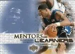 2003 UD Top Prospects Michael Jordan Mentors and Learners #ML4 card image
