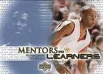 2003 UD Top Prospects Michael Jordan Mentors and Learners #ML7 card image