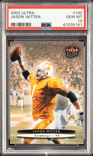 2003 Ultra Jason Witten #192 card image