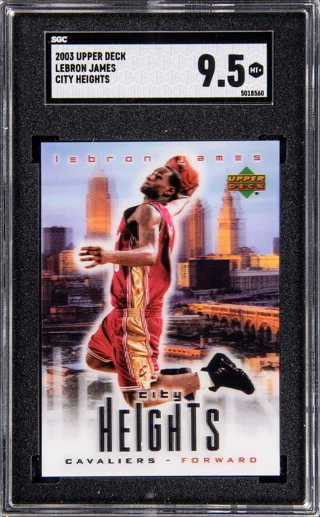 2003 Upper Deck City Heights LeBron James #no-number card image