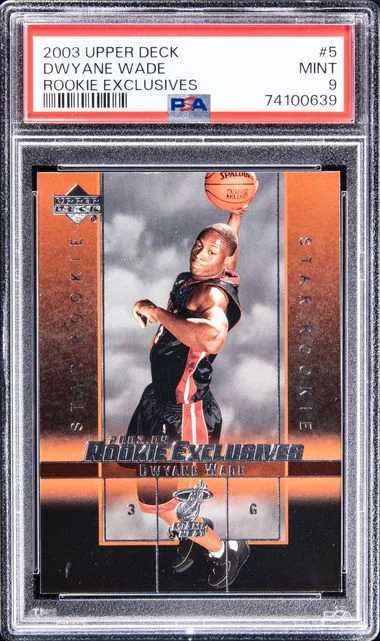 2003 Upper Deck Dwyane Wade Exclusives #5 card image