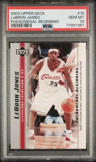 2003 Upper Deck LeBron James Box Set #19 card image