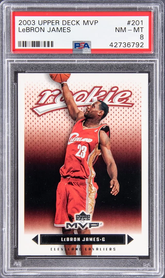 2003 Upper Deck LeBron James #201 card image