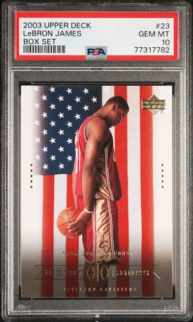 2003 Upper Deck LeBron James Box Set #23 card image