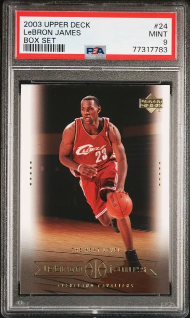 2003 Upper Deck LeBron James Box Set #24 card image