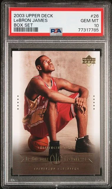2003 Upper Deck LeBron James Box Set #26 card image