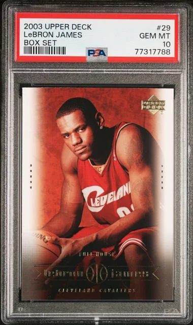 2003 Upper Deck LeBron James Box Set #29 card image