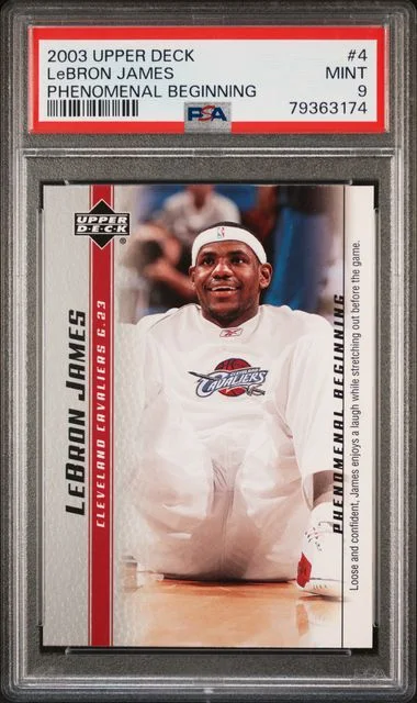 2003 Upper Deck LeBron James Box Set #4 card image