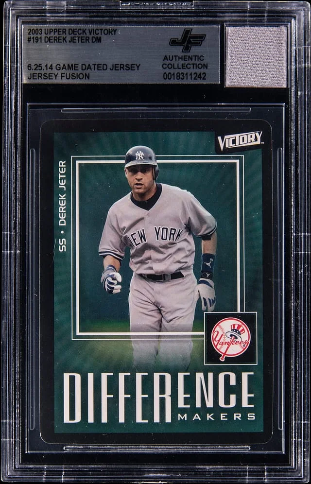 2003 Upper Deck Victory Derek Jeter #191 card image