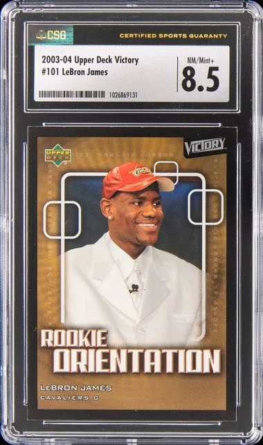2003 Upper Deck Victory LeBron James #101 card image