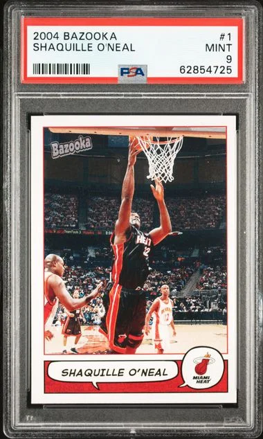 2004-05 Bazooka Shaquille O'Neal #1 card image