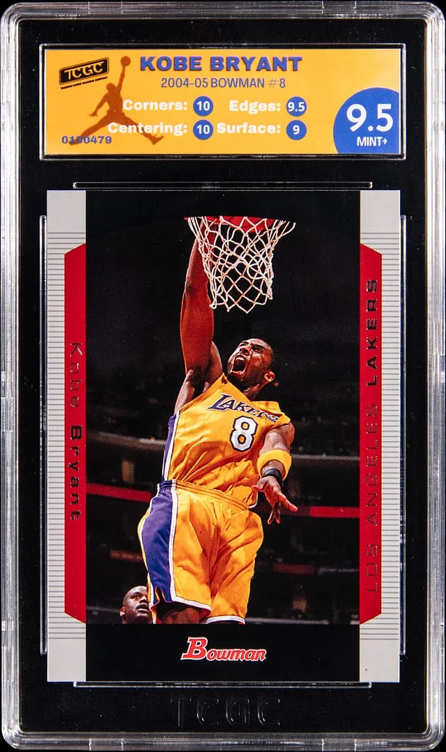 2004-05 Bowman Kobe Bryant - TCGC MINT+ 9.5 #8 card image