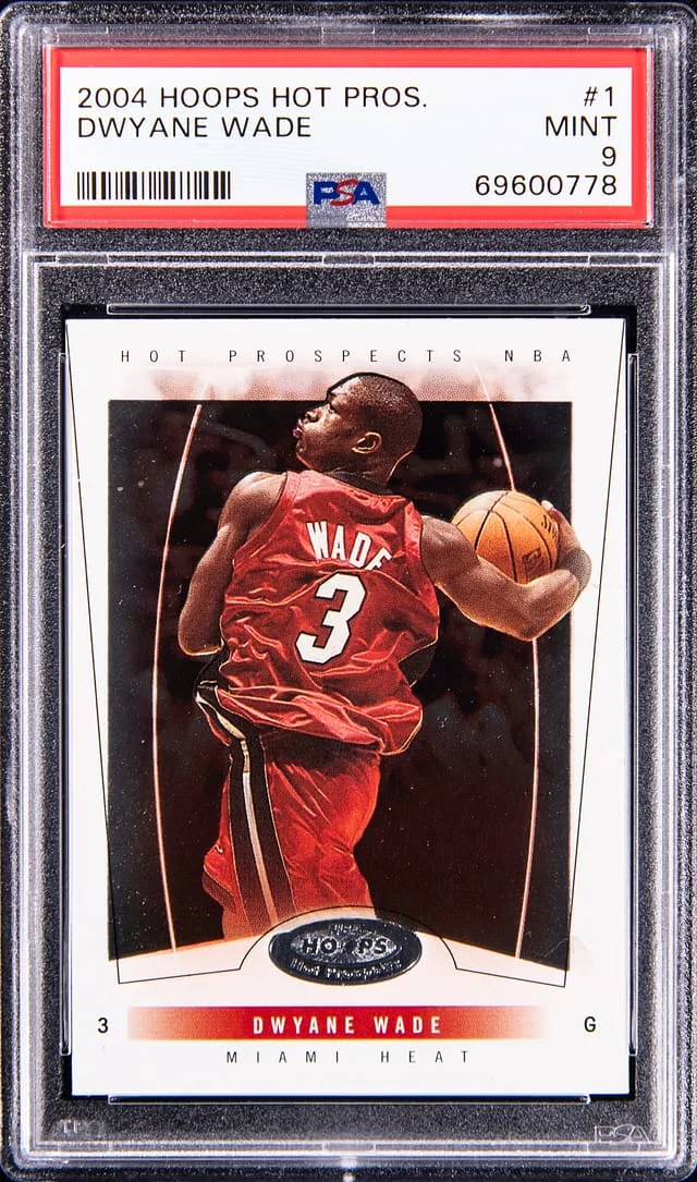 2004-05 Fleer Dwayne Wade Hoops Hot Prospects #1 card image