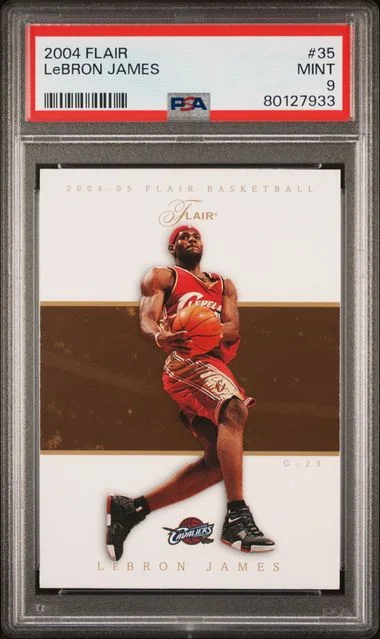 2004-05 Fleer Flair LeBron James #35 card image