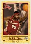 2004-05 Fleer Sweet Sigs Lebron James #75 card image