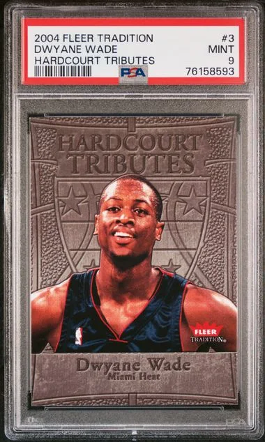 2004-05 Fleer Tradition Dwyane Wade Hardcourt Tributes #3 card image