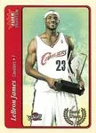 2004-05 Fleer Tradition Lebron James #210 card image