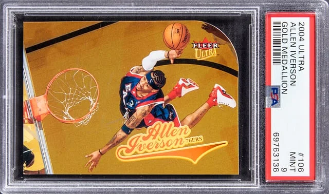 2004-05 Fleer Ultra Allen Iverson Gold Medallion #106 card image