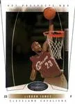 2004-05 Hoops Hot Prospects Lebron James #54 card image