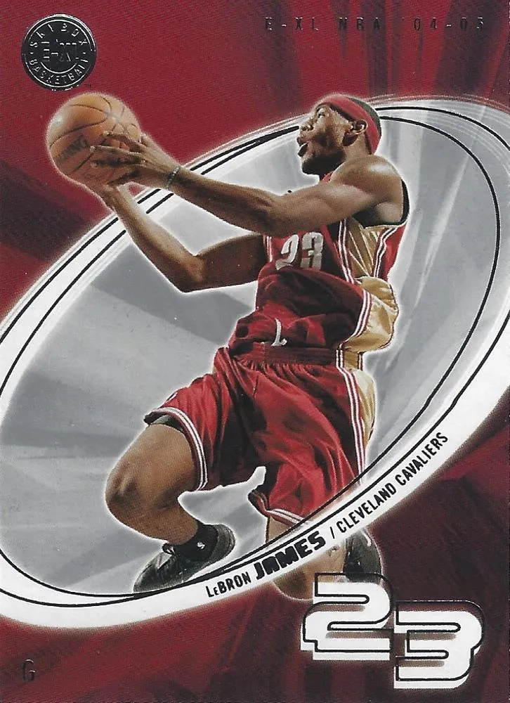 2004-05 SkyBox E-XL Lebron James #53 card image