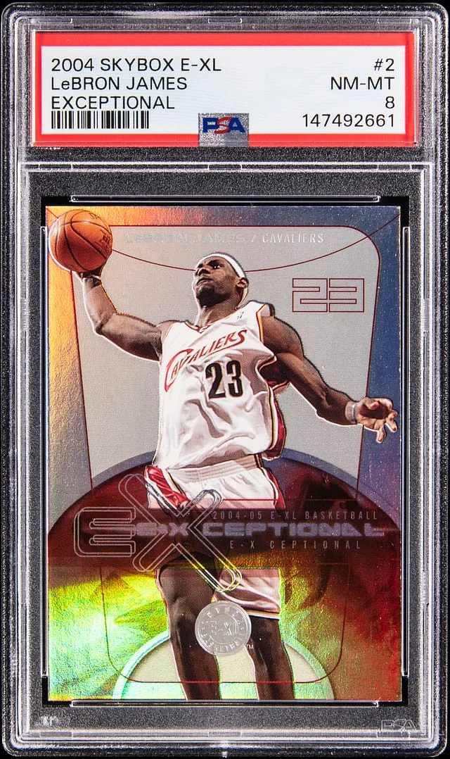 2004-05 SkyBox LeBron James E-XL Exceptional #2 card image