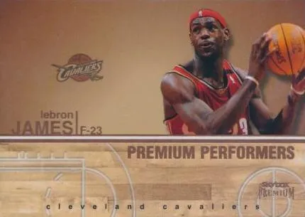 2004-05 SkyBox Premium Lebron James Premium Performers #17 card image