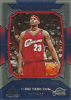 2004-05 SP Game Used Lebron James #134 card image