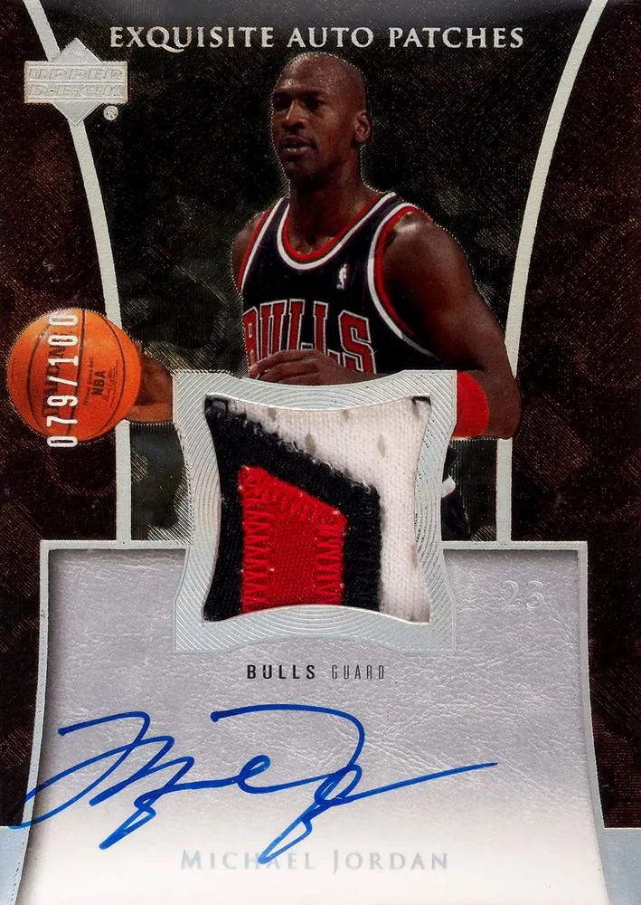 2004-05 SP Game Used Michael Jordan Authentic Patches #AP-MJ card image