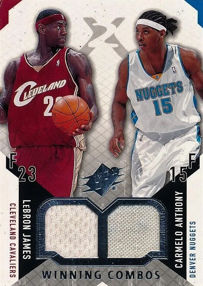 2004-05 SPx Lebron James Winning Combos #WC-LC card image